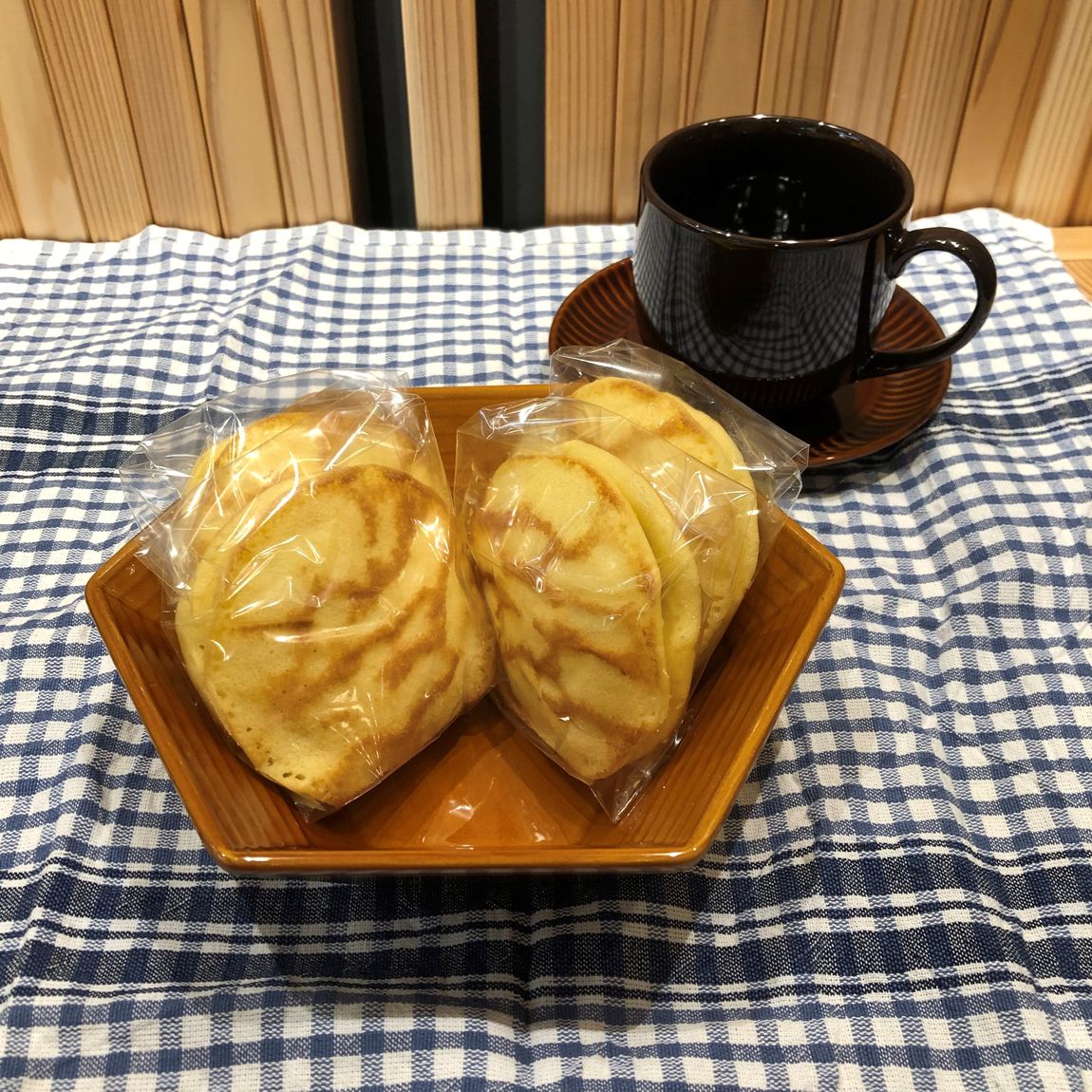 【岡山表町商店街】大袋　きなこもち入りトラ焼き