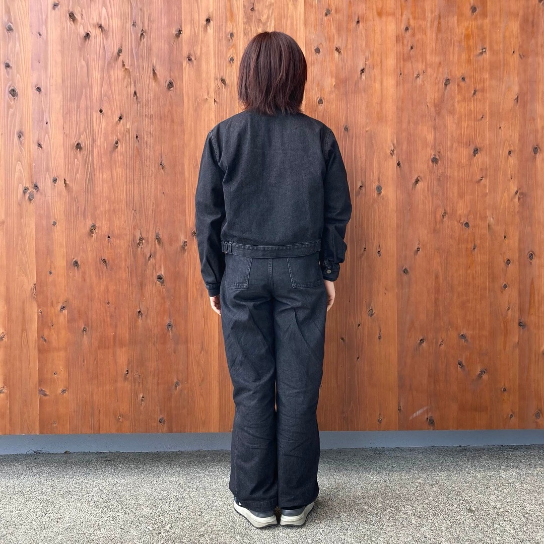 和紙混デニムパンツ