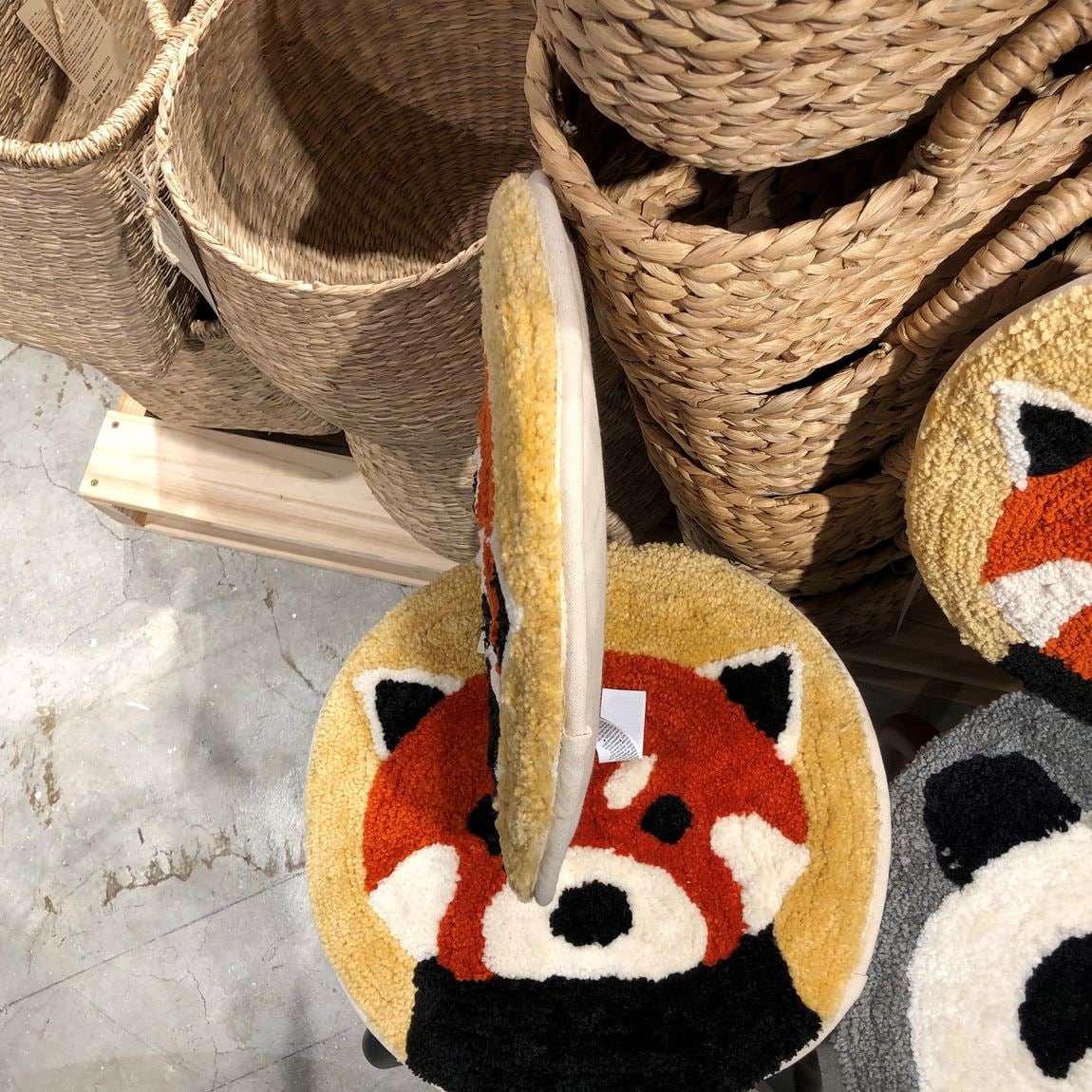 【岡山表町商店街】 軽量で疲れにくい！「木の実から作ったカポック中わた　シートクッション」