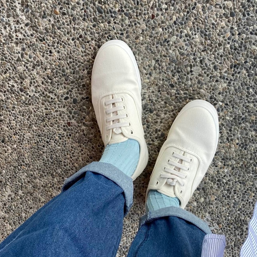 洗いざらしブロード長袖シャツワンピース