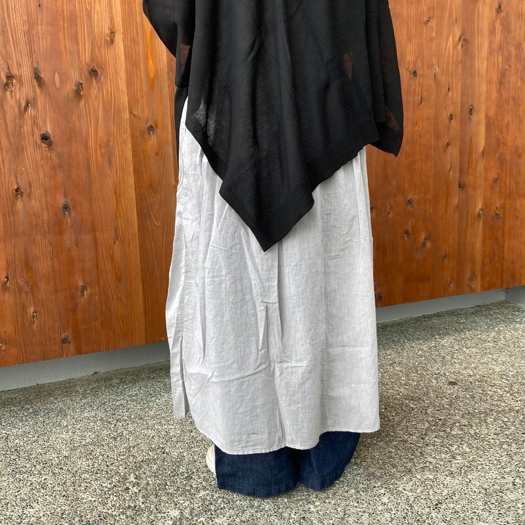 強撚シアーカシュクールワンピース