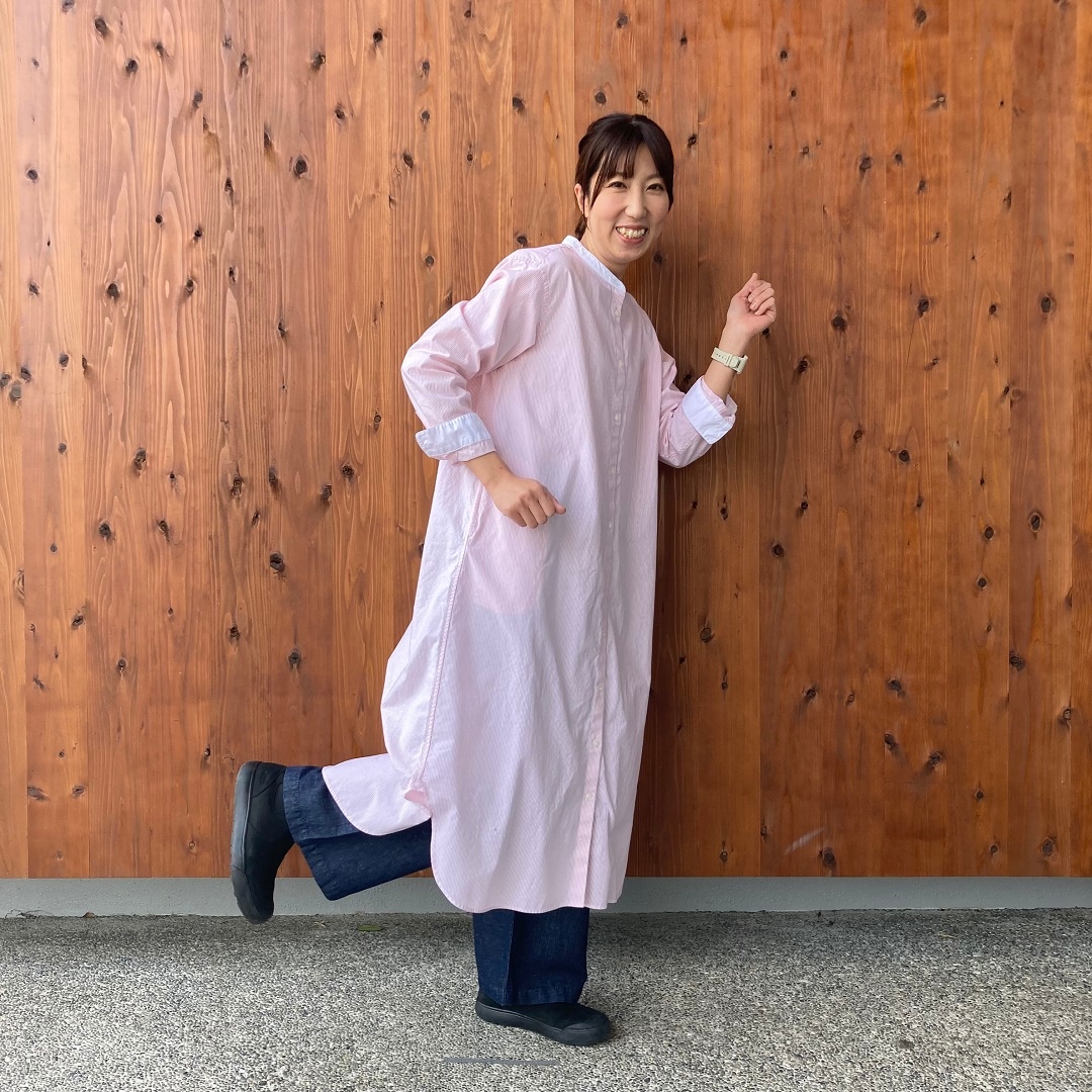 コットンリネンイージーワイドパンツ
