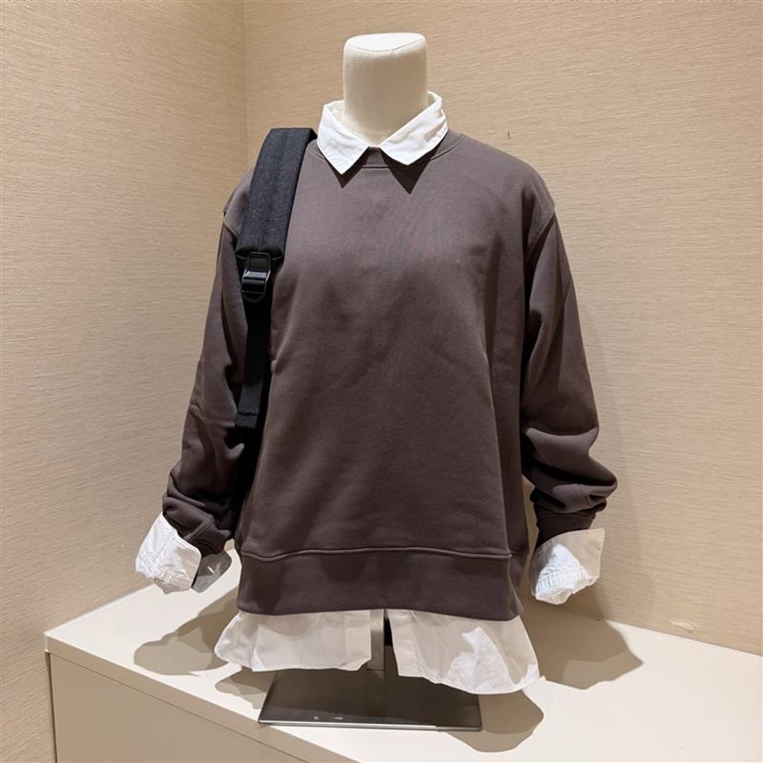 【無印良品５００ペリエ千葉エキナカ/着心地柔らかな　婦人　裏毛スウェットプルオーバー】_Me6sjK