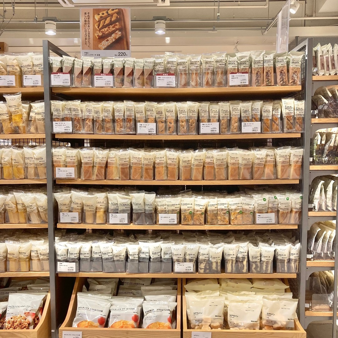 フィナンシェケーキの売場の写真