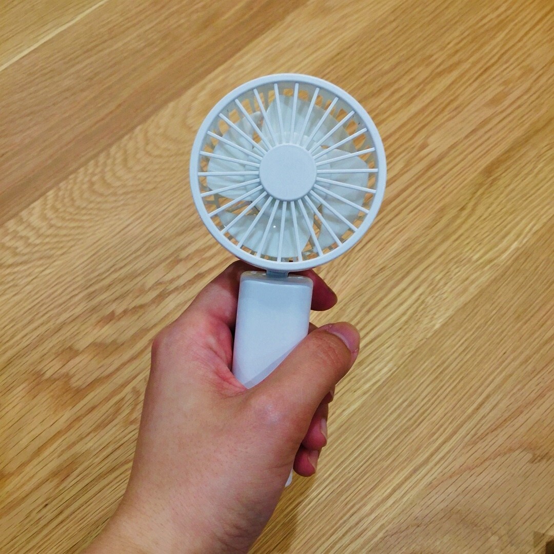 充電式コンパクトファン