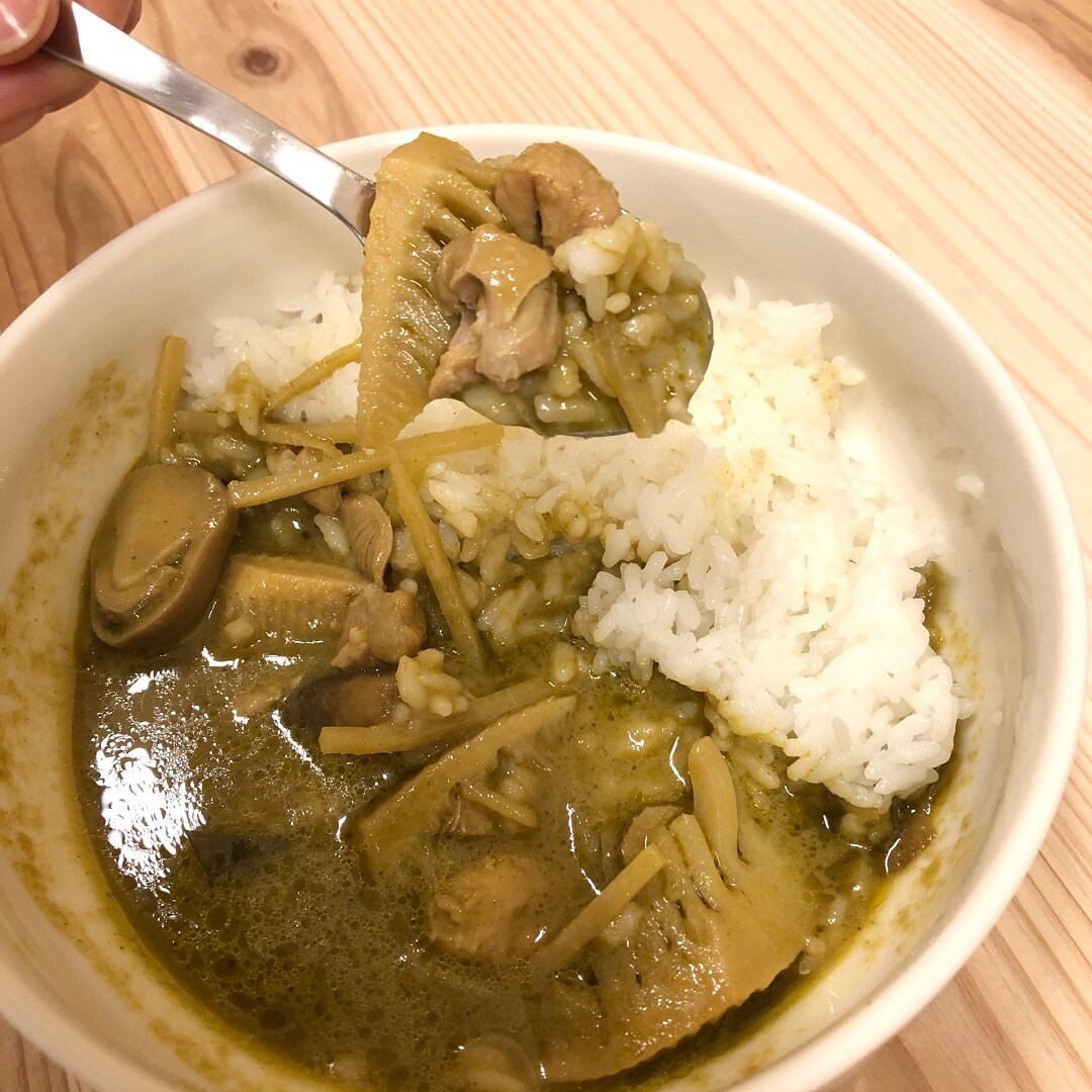 【イオンモールむさし村山】グリーンカレー
