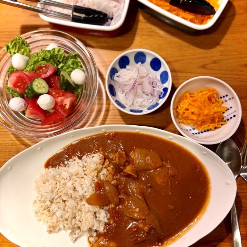 スパイスの香り引き立つカレールー