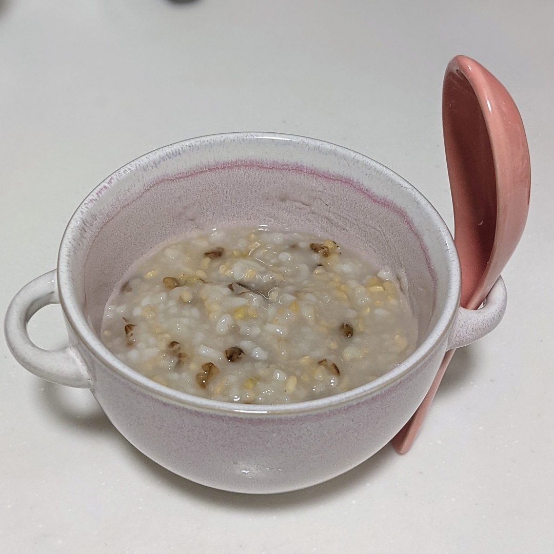 【心斎橋パルコ】我が家の場合｜素材を生かした　玄米ともち麦のお粥