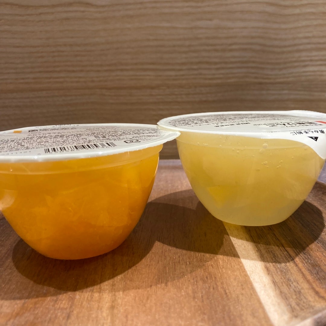 みかん　りんごゼリー