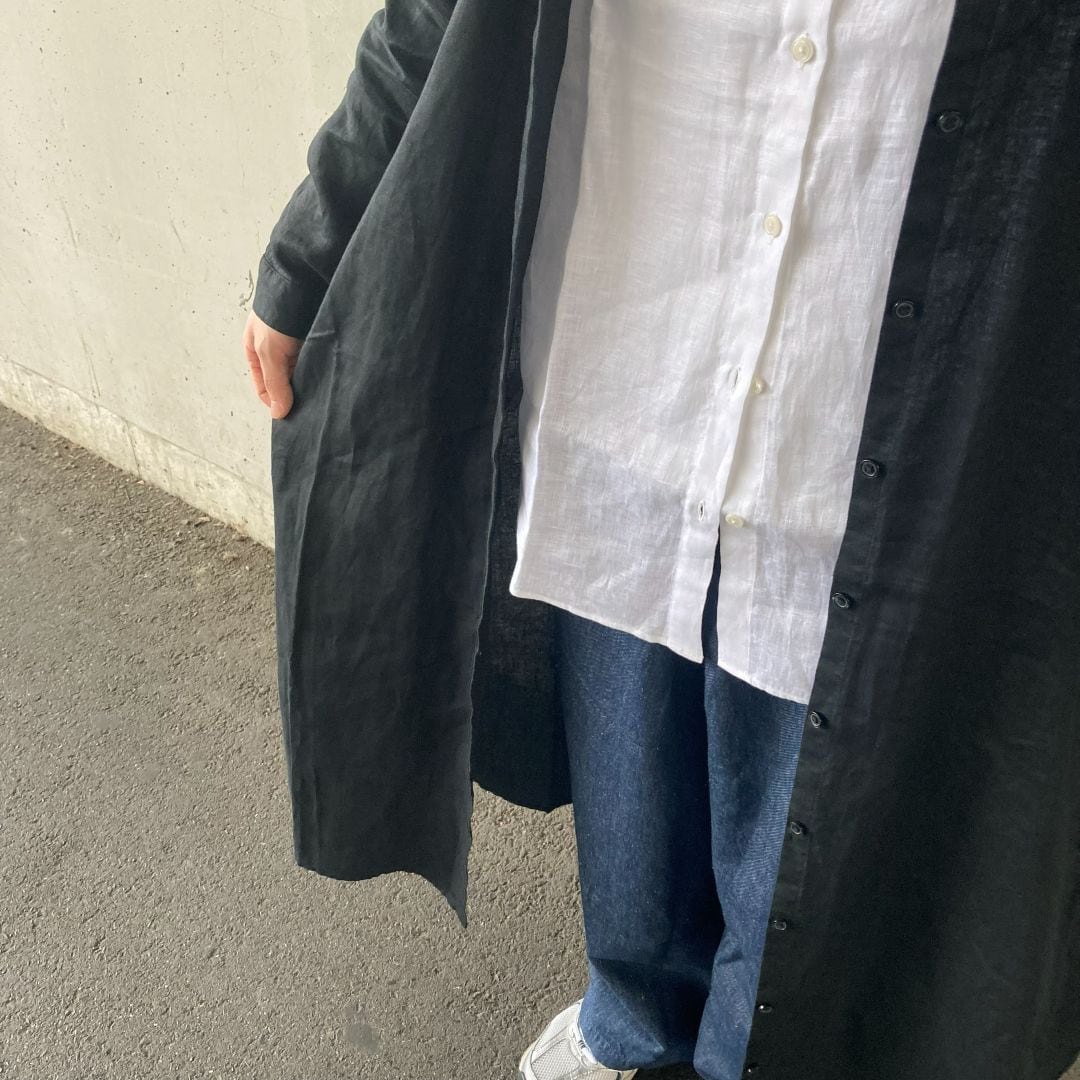リネン素材の衣服