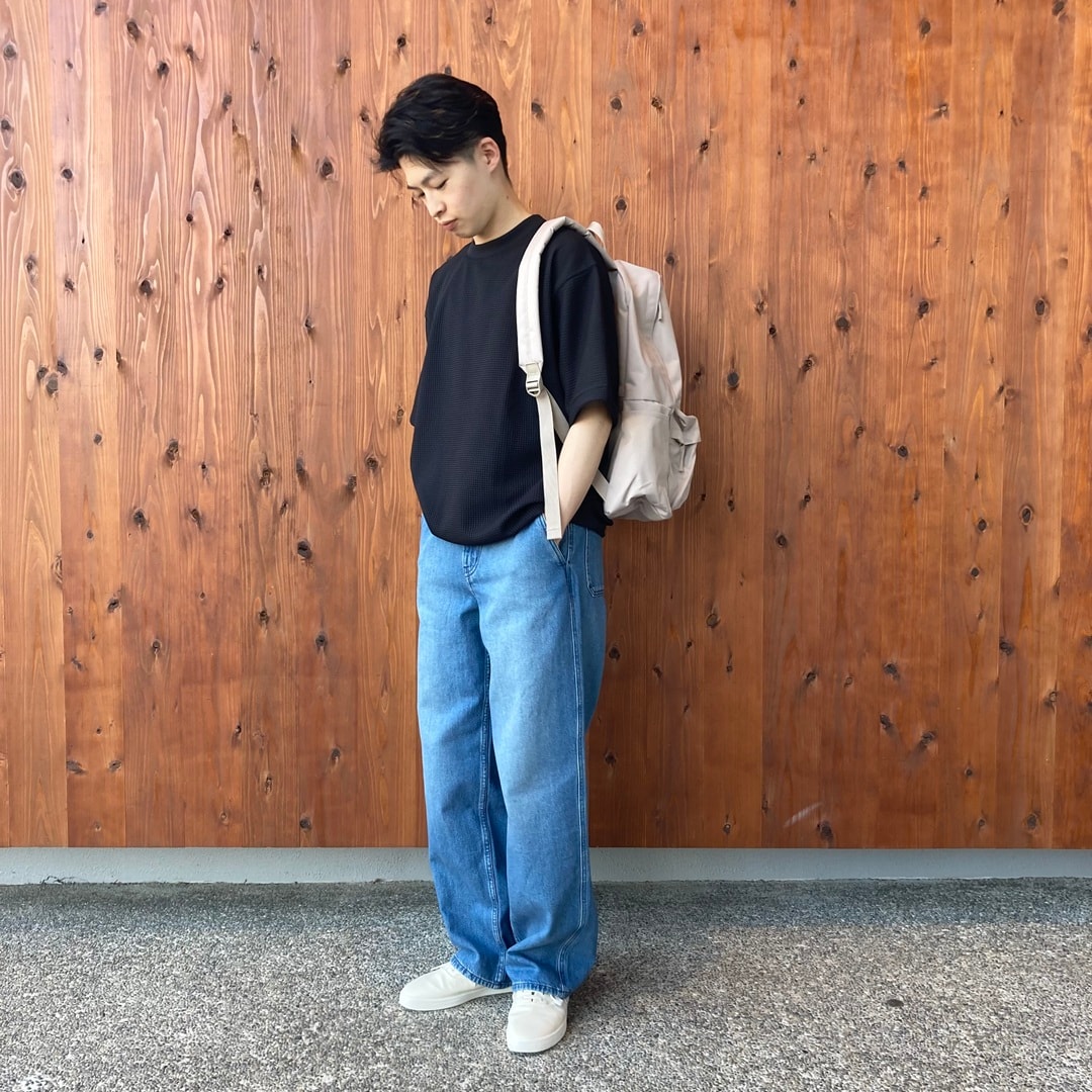 uvカット乾きやすいワッフルクルーネック半袖Ｔシャツ