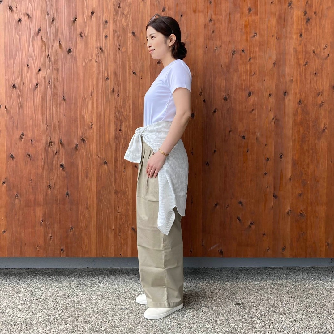 涼感汗じみしにくいクルーネック半袖Ｔシャツ