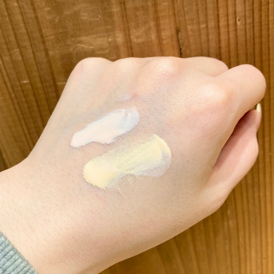 色味の違いの写真