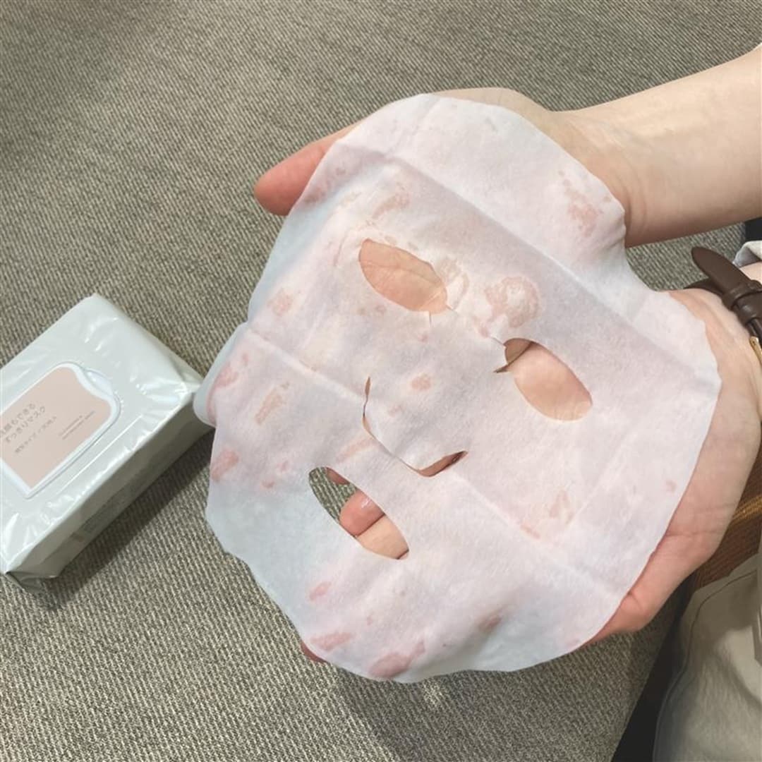 シートマスク広げた状態