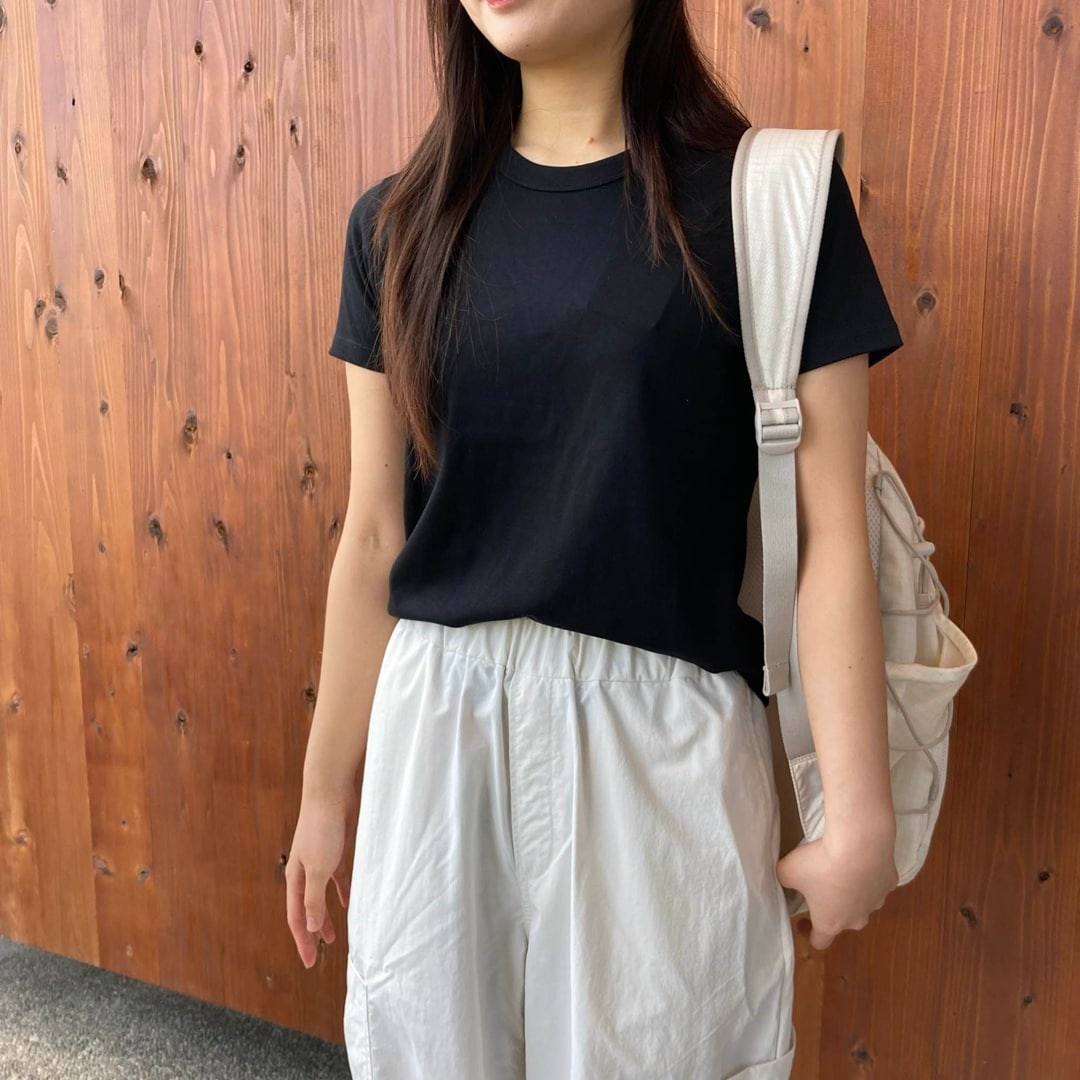 涼感汗じみしにくいクルーネック半袖Ｔシャツ