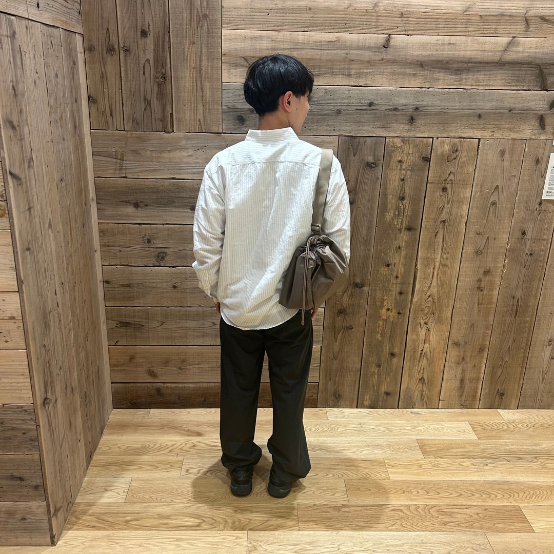 ヘンプコットン　長袖シャツ