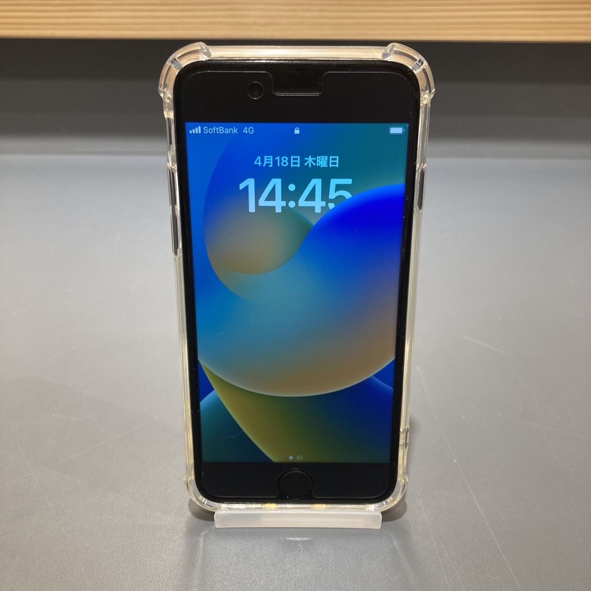 岡山表町商店街】かさばるコードもコンパクトに！「ポリプロピレン　スマホスタンド付ケーブル収納」