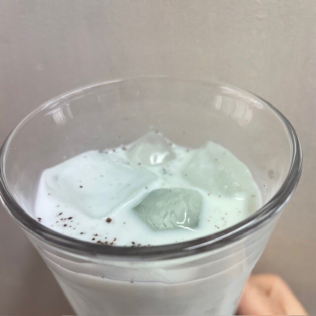 【セレオ国分寺】新商品『牛乳でつくる　チョコミントラテ』