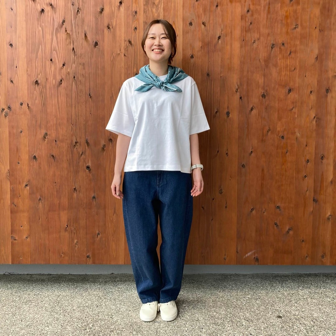 涼感UVカットクルーネックワイド半袖Ｔシャツ