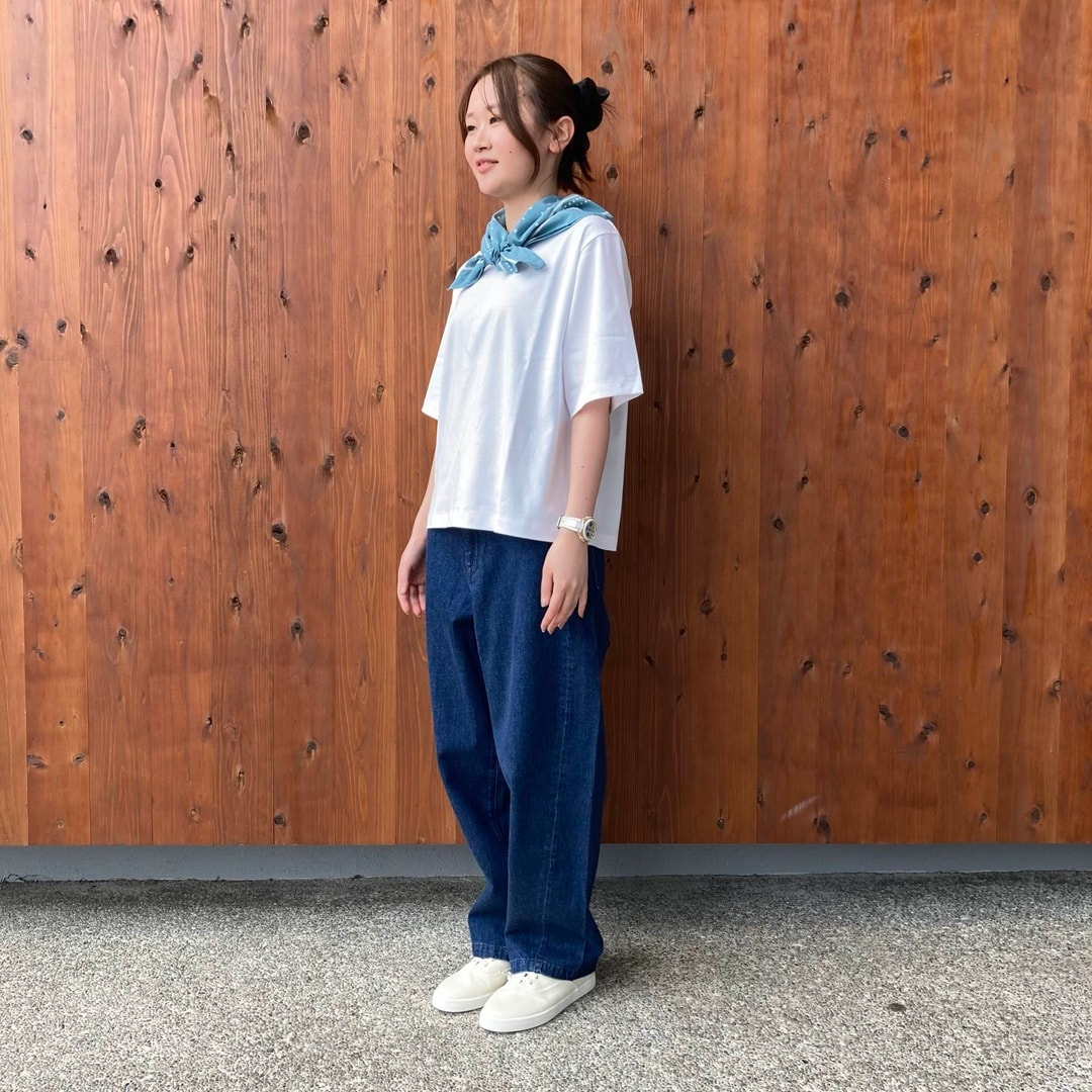 涼感UVカットクルーネックワイド半袖Ｔシャツ