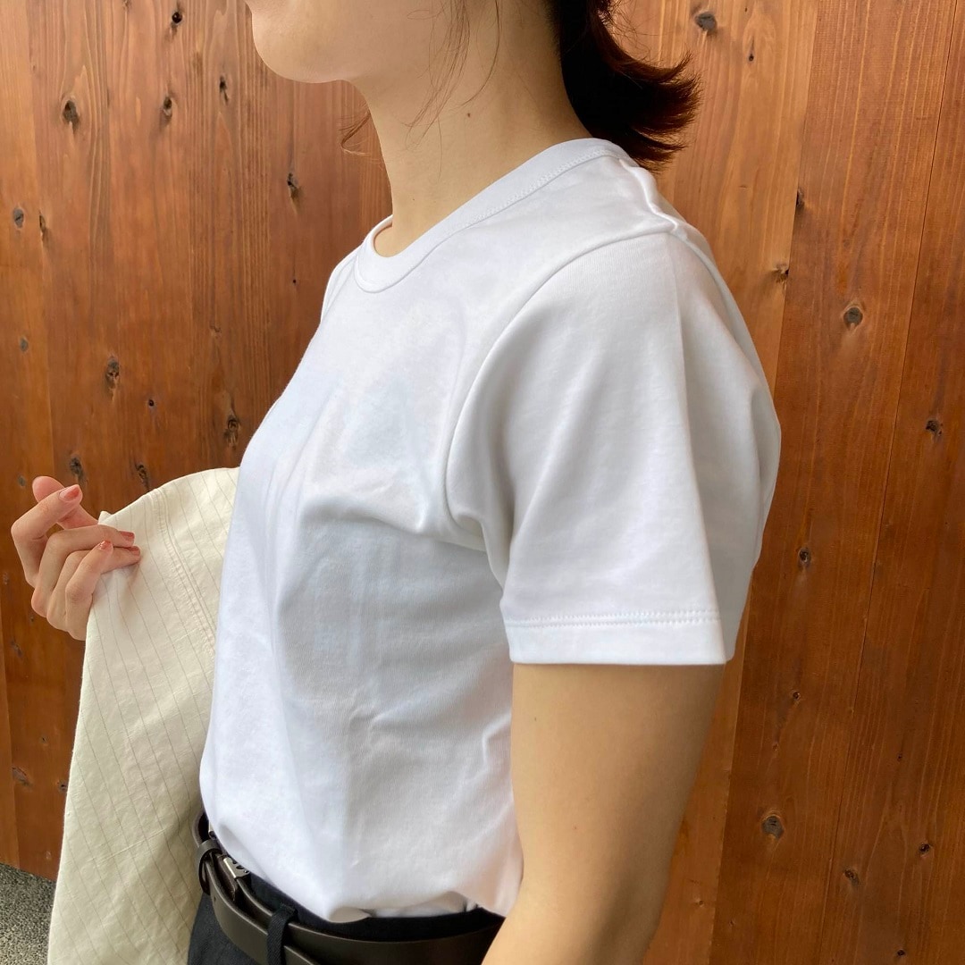 涼感汗じみしにくいクルーネック半袖Ｔシャツ