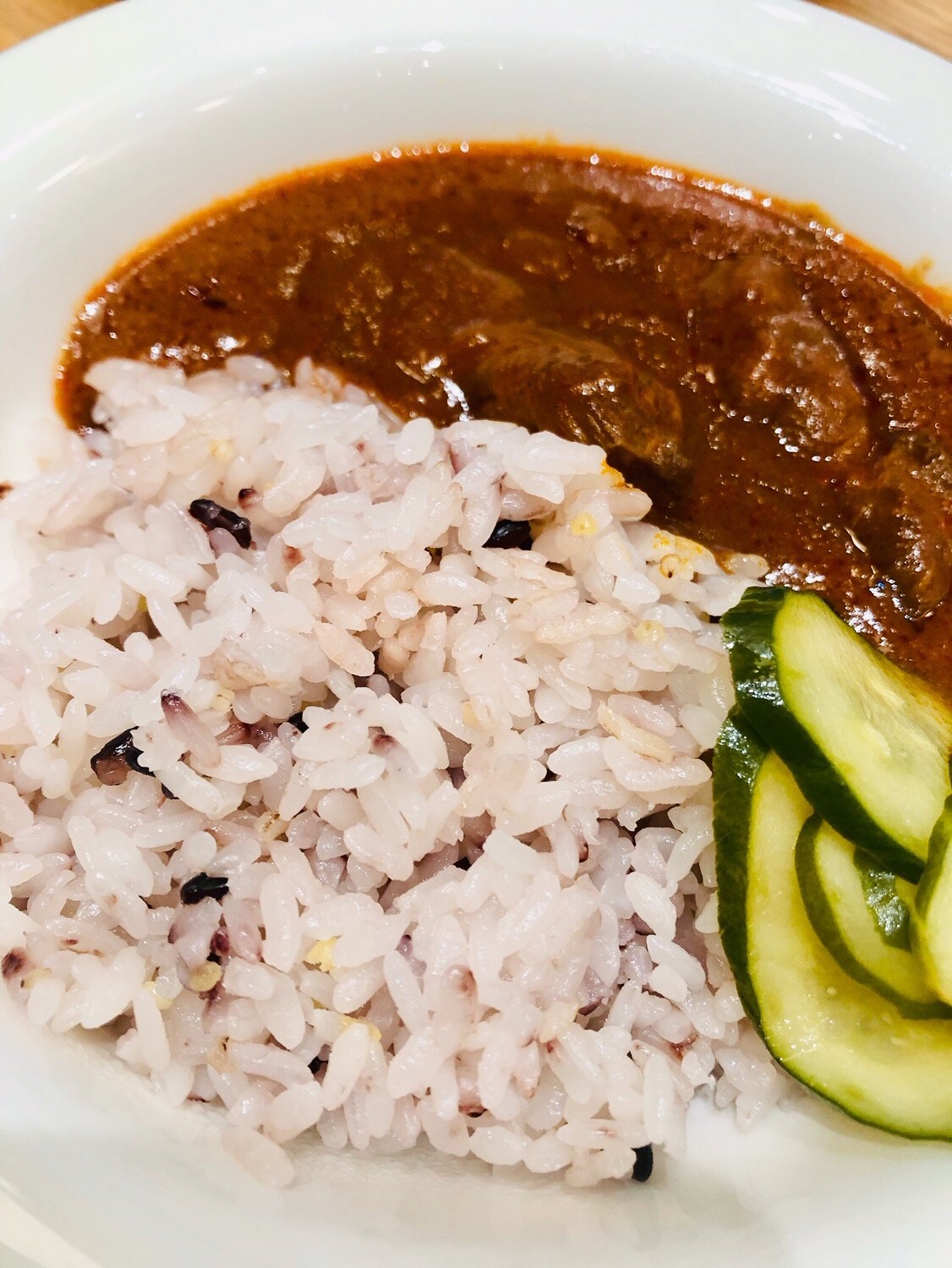 【CafeMUJIピオレ明石】カレーのごはん