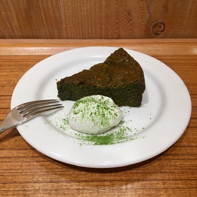 【CafeMUJIピオレ明石】癒しの抹茶