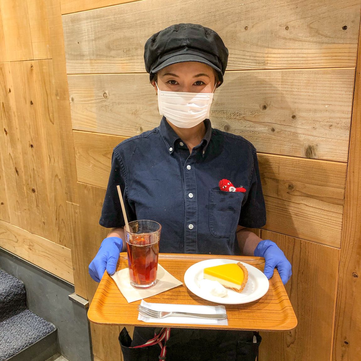 【CaféMUJIピオレ明石】おかえりなさい。レモンタルト