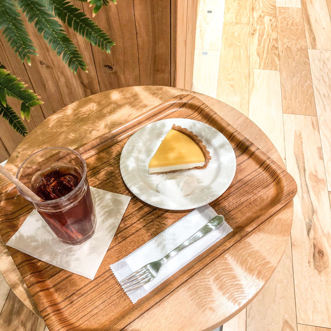 【CaféMUJIピオレ明石】おかえりなさい、。レモンタルト