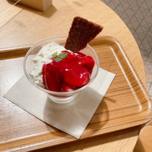 【CafeMUJIピオレ明石】とろけるクレームダンジュ