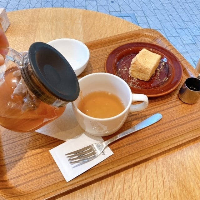 【CafeMUJIピオレ明石】ふわとろ食感に癒される