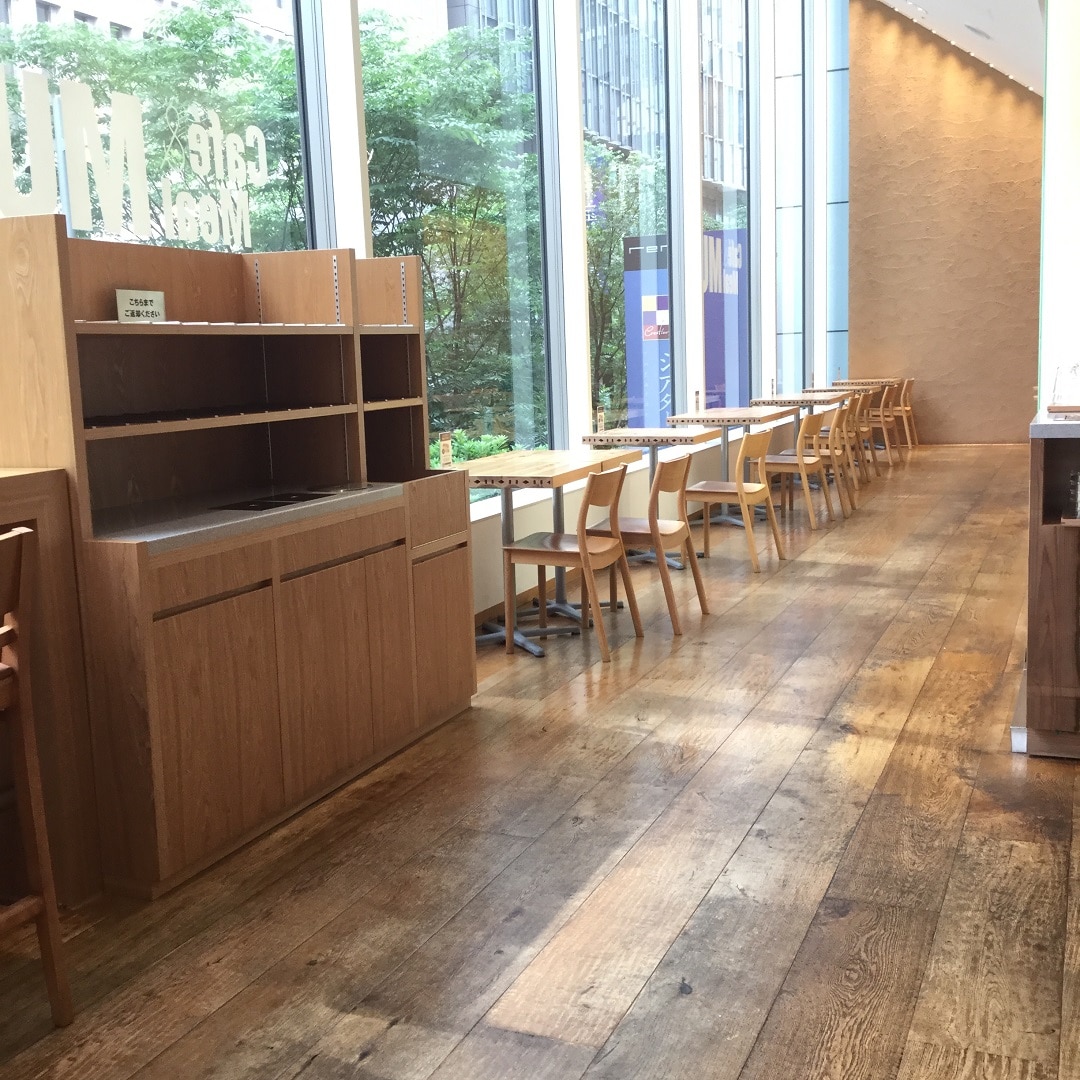 【Cafe&MealMUJI日比谷】日比谷店内奥の席写真