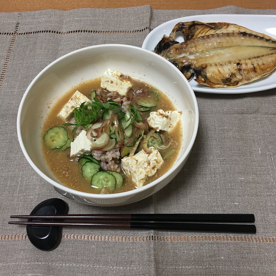 【大津西武】 ごはんにかける　宮崎風　冷や汁