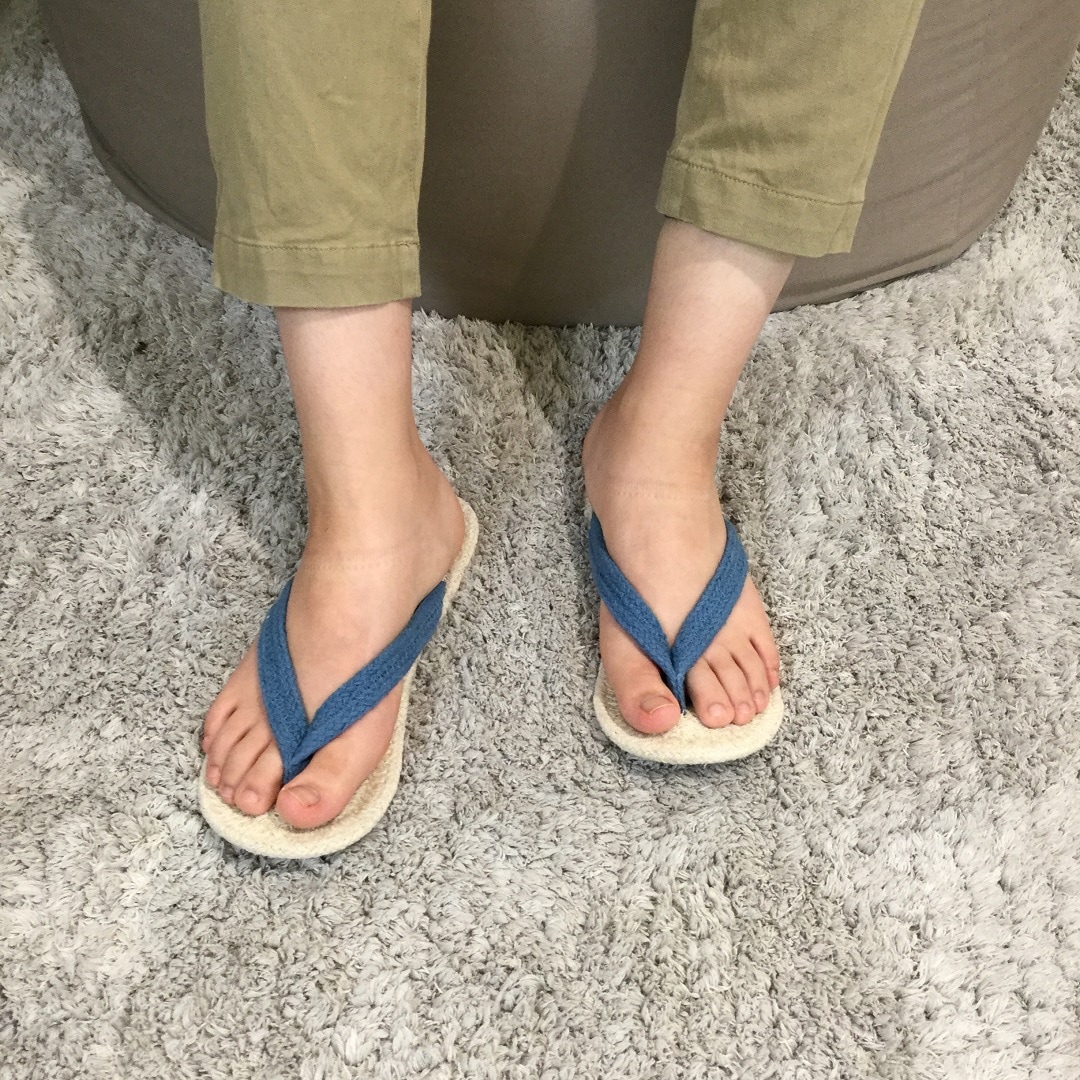 【大津西武】インド綿ルームサンダル