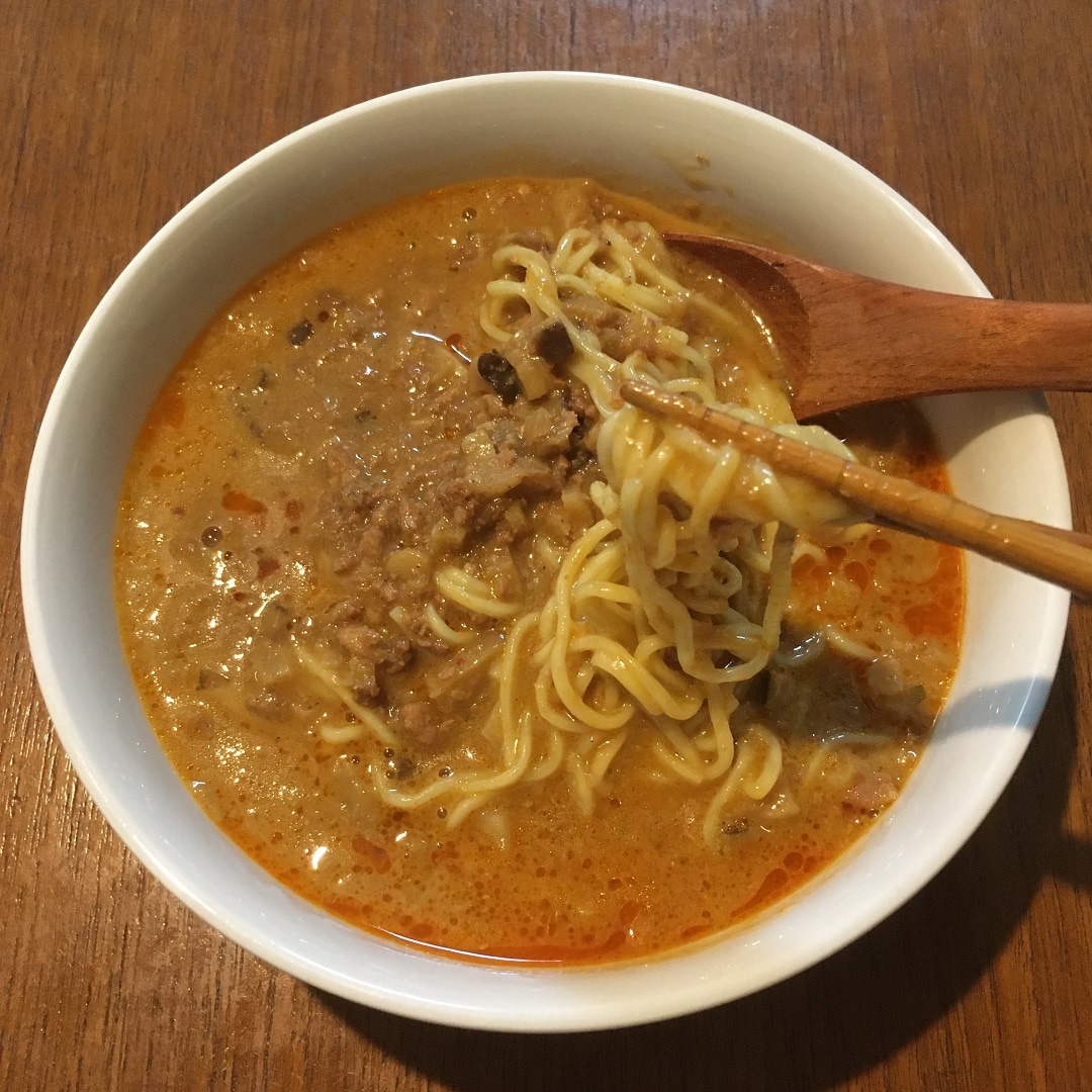 【大津西武】麺にかける胡麻味噌坦々スープ
