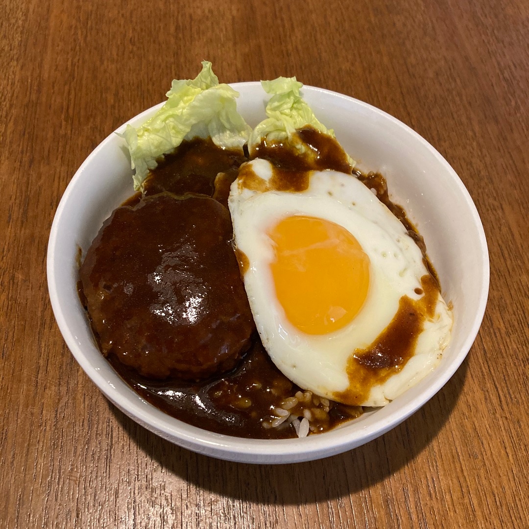 【大津西武】ごはんにかけるハワイ風ロコモコ