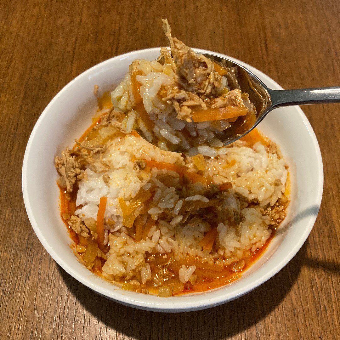【大津西武】ごはんにかける麻辣鶏絲