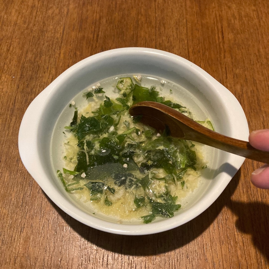 【大津西武】食べるスープオクラ入りねばねばのスープ