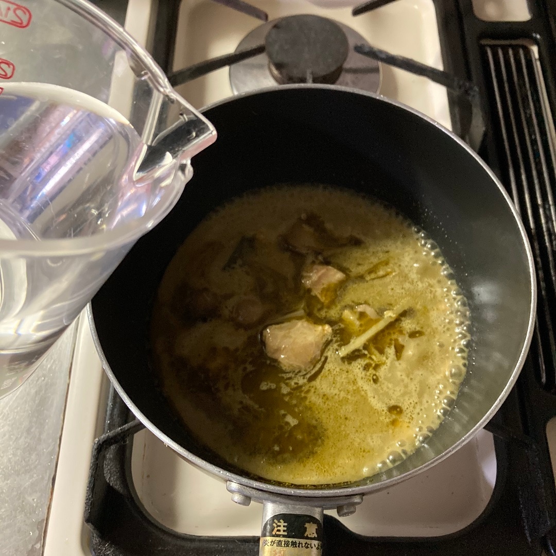 【大津西武】グリーンカレーつけ麺