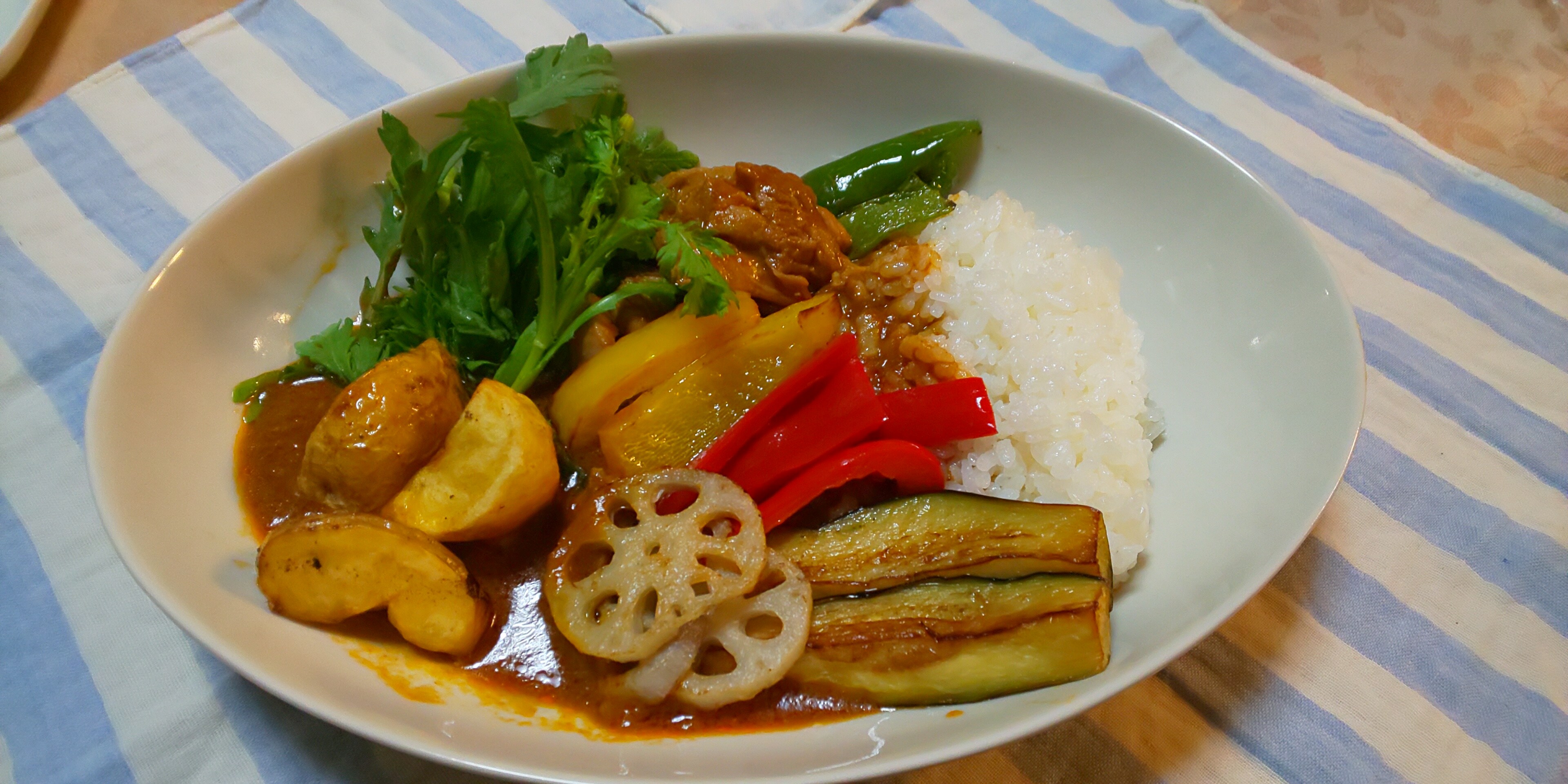 カレー写真