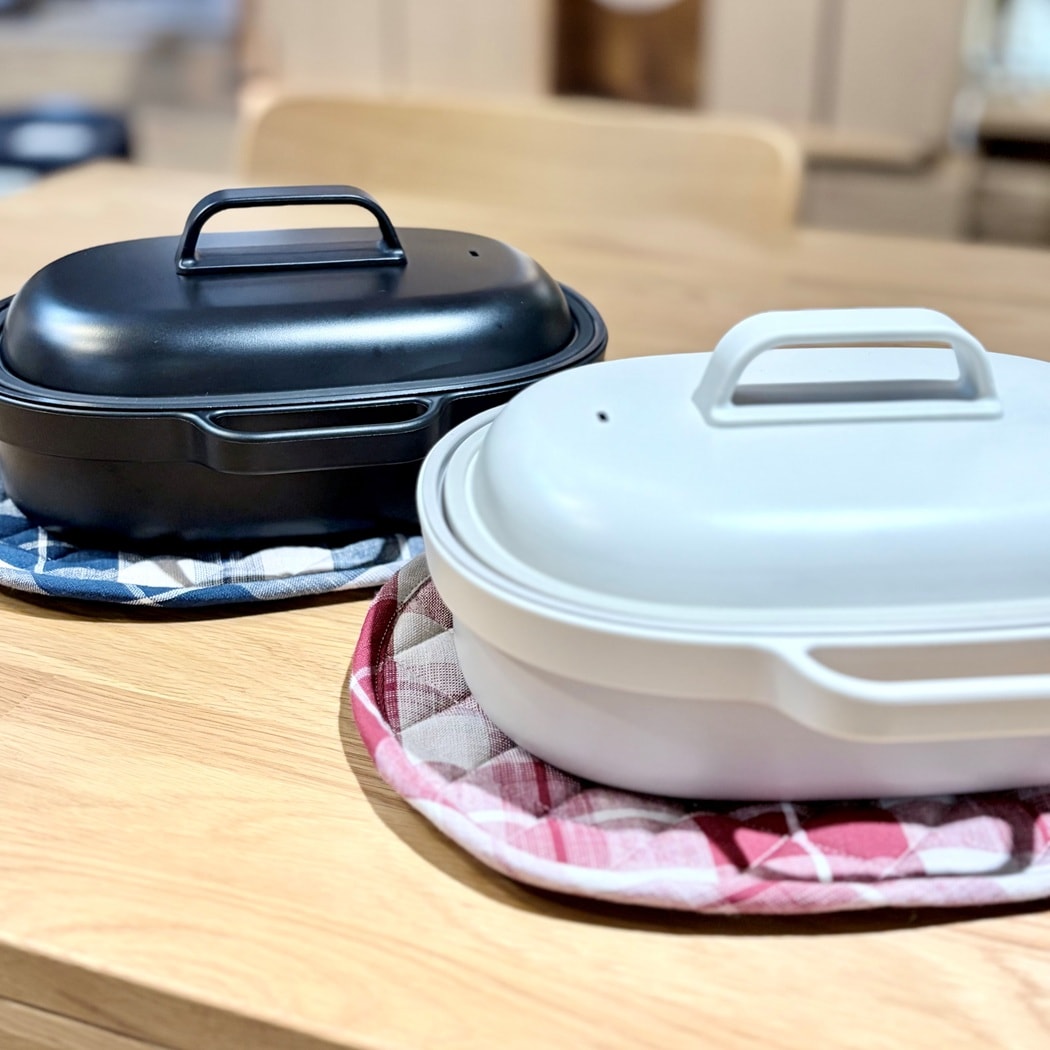 【天満橋京阪シティモール】1台4役|レンジ専用グリルプレートで手軽に調理_8xLEZ0