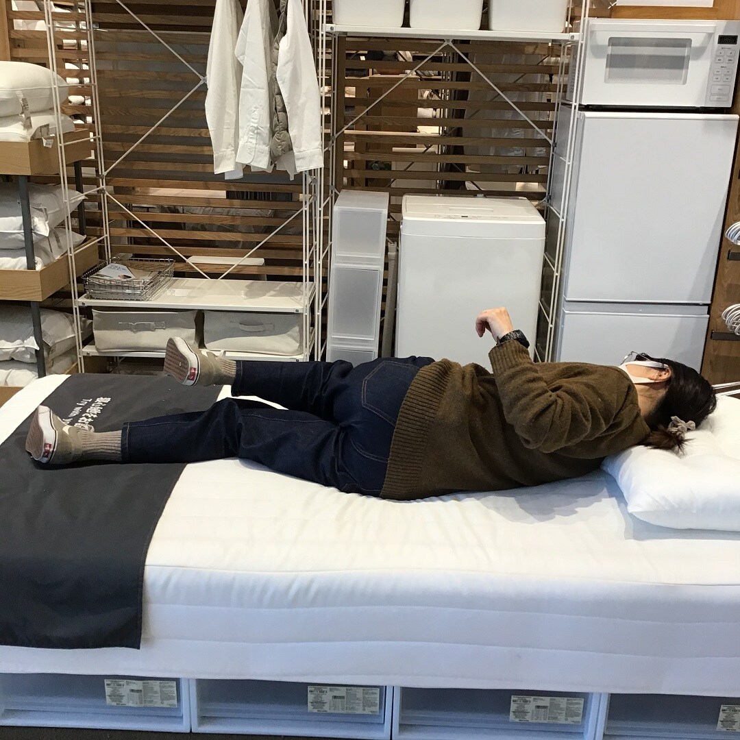 新生活は脚付マットレスでスタート