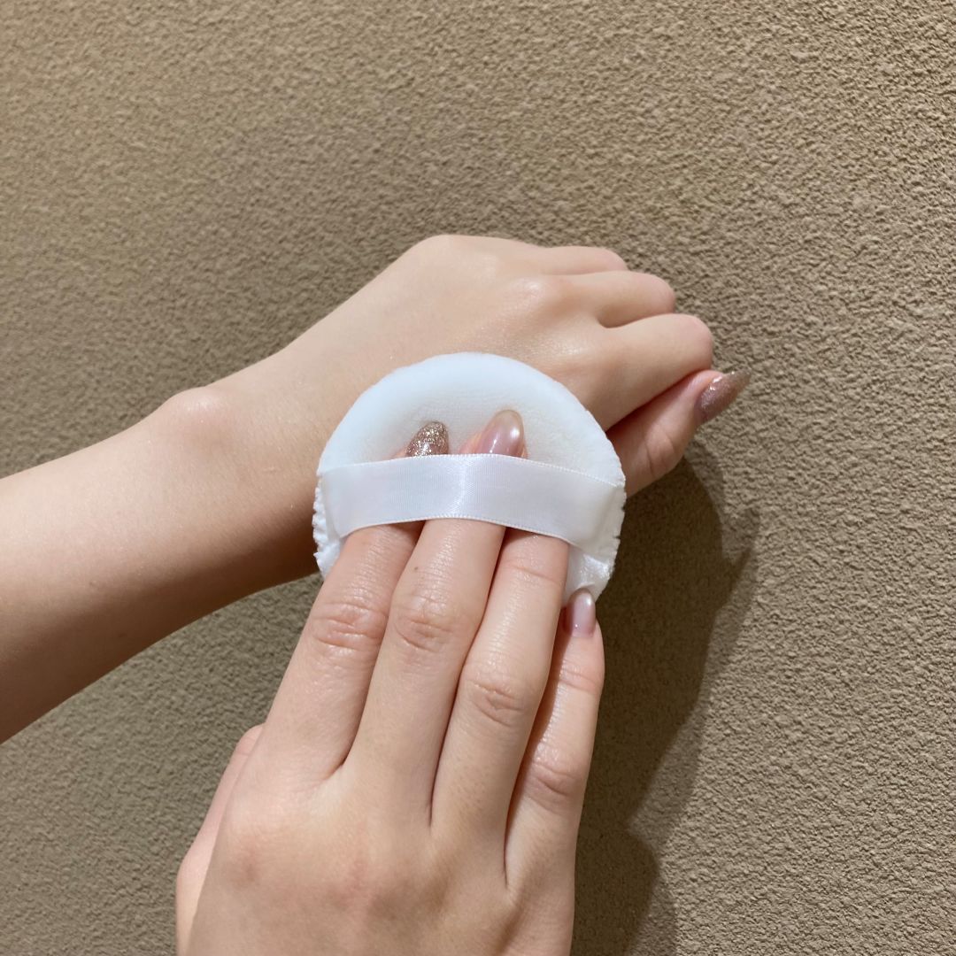 付属のパフ