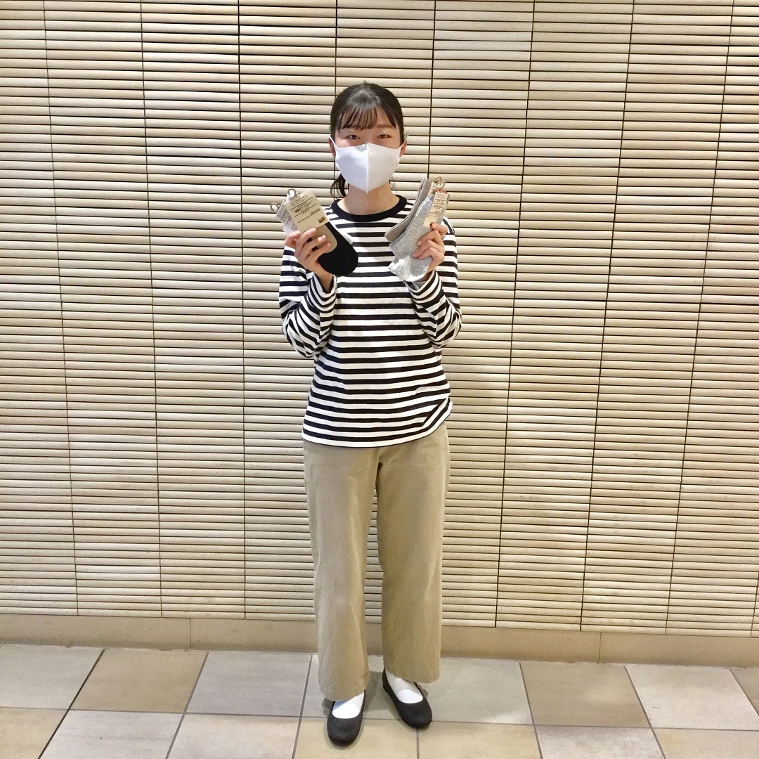 【MUJI comエトモ武蔵小山】足なり直角靴下