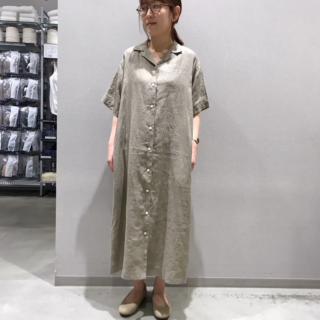 【ゆめタウン下松】リネンワピース1枚でおしゃれに！