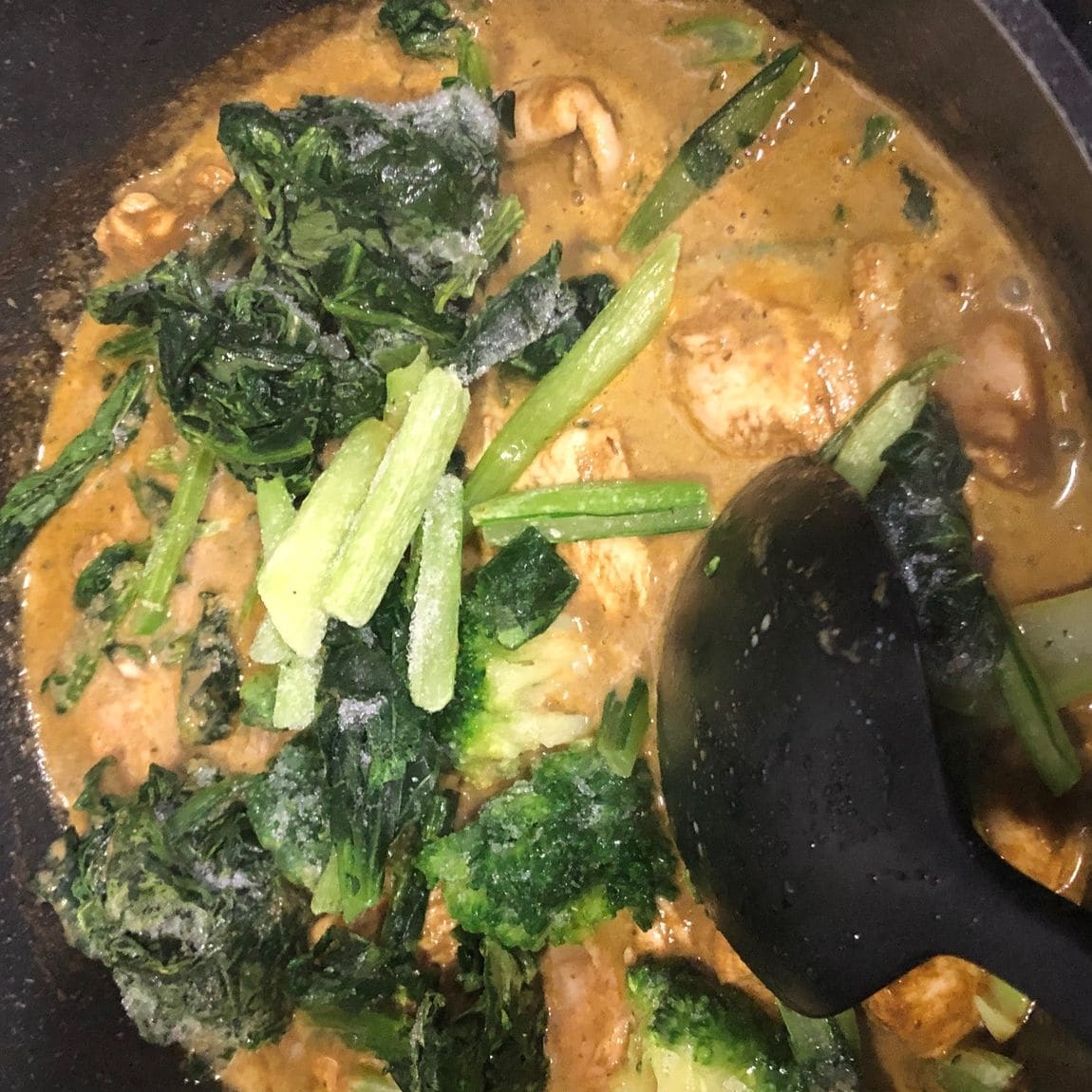【ゆめタウン下松】どんな具材もおいしくなっちゃう。ほうれんそうのカレー