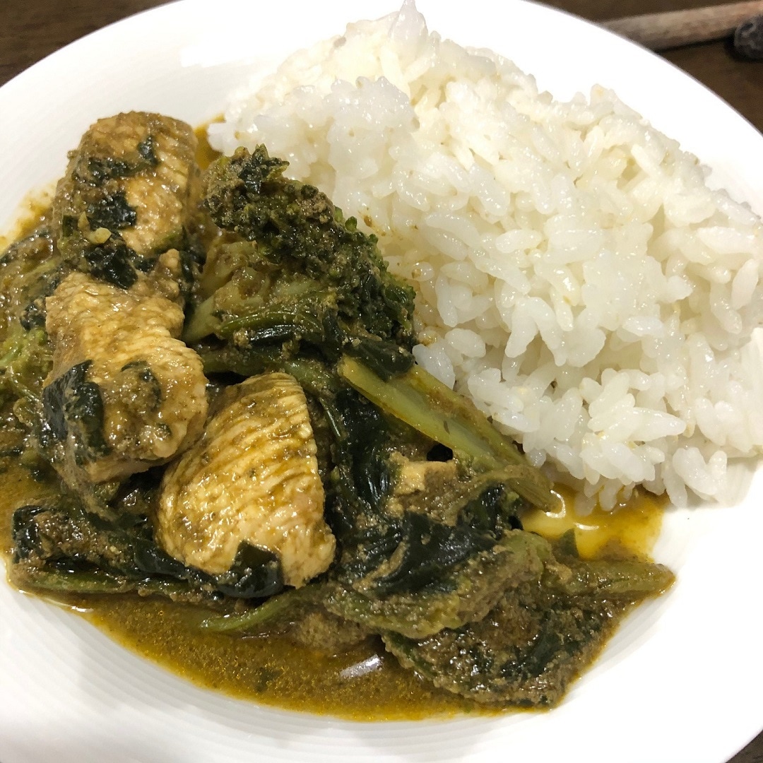 【ゆめタウン下松】どんな具材もおいしくなっちゃう。ほうれんそうのカレー