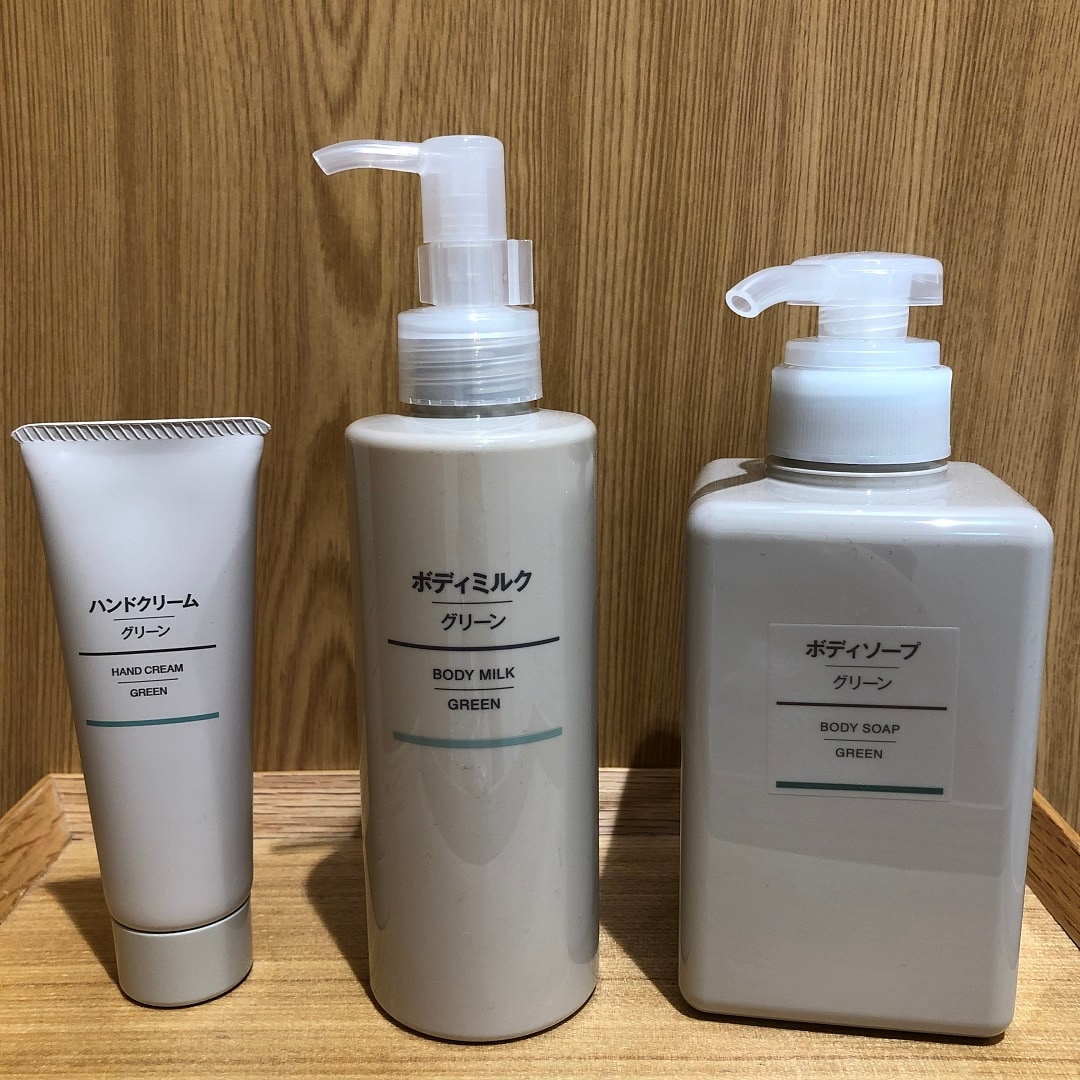 ボディミルクと他