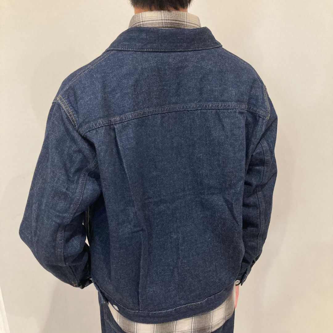 デニムジャケット　背面