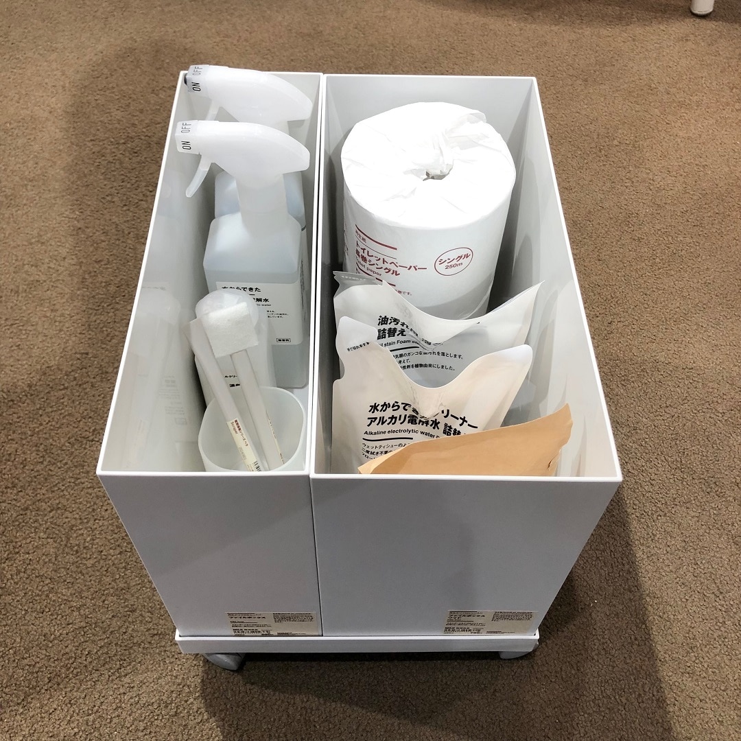 無印良品 ファイルボックス、その他プラスチックケース各種 ららぽーとEXPOCITY】年始のお片付けに大活躍！ファイルボックスのご
